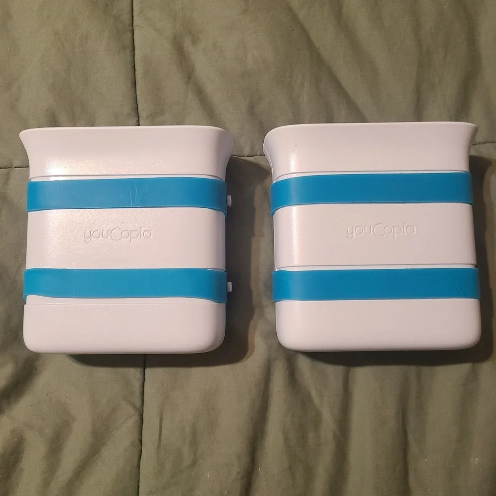 YouCopia FreezeUp Frozen Food Block Makers 2 Cup 2 Pack Excellent Preservation‎